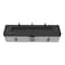 Castello Usa Nile 84-inch Gray Vanity Set with Black Top and Black Handles CB-MC-84G-BL-2053-BL - alternate 1